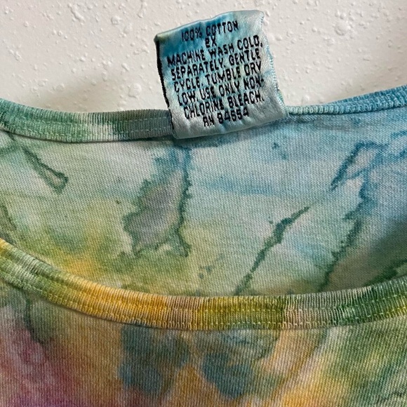 Vintage Common Thread tie-dye tank top - Picture 4 of 4